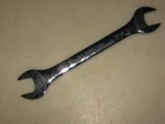 New 15/16 "x 1" Open End Wrench, Polished Chrome Finish, Usa, Blackhawk 4033P. Fixed Price $18.95.