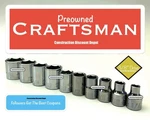 Craftsman 10 Piece Shallow Standard 3/8" Drive Sae 6 Point Socket Set. Fixed Price $15.74.