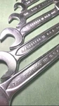 Vintage 6 Piece Open End Wrench Set- Westline With Clamp Excellent Cond 2341. Fixed Price $45.99.