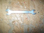 Vintage Globemaster No. 67007 3/8" X 7/16" Double Open End Wrench India. Fixed Price $10.80.