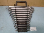 Craftsman Usa 12 Pc. Combination Wrench Set 1/4" - 7/8" Point W/ Holder J867. Fixed Price $59.99.