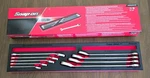 Snap-on Tools Usa 9PC 12-PT Sae Reversible Ratcheting Wrench Set Red Pro-fi Foam. Fixed Price $499.99.