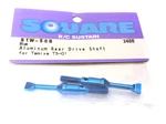 Square R/c Aluminum Rear Drive Shaft (blue) Tamiya T3-01. Fixed Price $14.39.