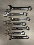 Snap-on Tools 15PC 12PT Sae Short Combo Wrenches 1/4" 1" OEXS715 + Extra. Fixed Price $450.00.