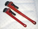 Ridgid 18" & 24" Pipe Wrench Heavy Duty Steel 31025 31030 Made In Usa. Fixed Price $89.95.
