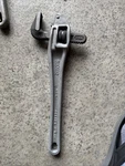 Nice Ridgid 14 Aluminum Offset Pipe Wrench, The Ridge Tool Company. Fixed Price $65.00.