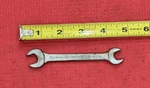 Vintage Proto Challenger Tools 5714, 7/16" X 3/8" Open End Wrench Made Usa. Fixed Price $10.99.