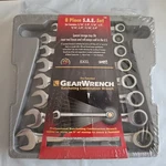 New!! 8PC S.a.e. Combination Gearwrench Set Pt# 9308. Fixed Price $64.95.