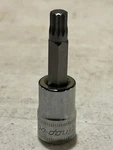 New Snap On Tools FTSM8E 3/8" Dr Metric Mm Standard Triple Square Bit Socket. Fixed Price $32.99.