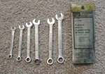 Vintage Craftsman Metric Combination Wrench Set -vv- & -v- Usa. Fixed Price $39.99.