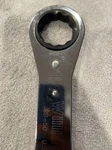 Snap-on Industrial Brands RB-50 Williams Single Ratchet Box Wrench, 1-9/16. Fixed Price $65.00.