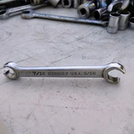 "bonney" U.s.a. 7/16" - 9/16" Point Style Flare Nut Wrench. Used. Fixed Price $7.50.