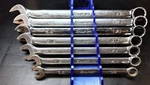 Snap OEX707B 7-PC 12-POINT Flank Drive Combination Wrench Set 3/8 3/4" Usa. Fixed Price $225.00.