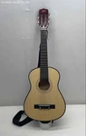 Ready Ace AG-30N Cream And Brown 6-STRING Children's Acoustic Guitar With Strap. Fixed Price $29.99.