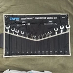 Capri Tools 14-PIECE Smartkrome Combination Wrench Set Sae & Metric New!. Fixed Price $65.00.