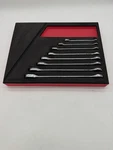 Snap SOXR01FBRA 8 Pc 12-POINT Ratcheting Combination Wrench Set 1/4 11/16". Fixed Price $329.99.