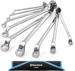 9 Pcs Double Box End 75 Degree Deep Offset Extra Long Wrench Tools 6-23MM. Fixed Price $40.29.