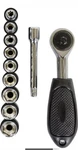 Helping Hands 10PC 1/4" Stubby Socket Set New. Fixed Price $8.99.