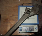 Vtg. 15" Ampco W-74 Albr Adjustable Wrench, Usa Made, Non-sparking Safety Tool. Fixed Price $95.00.