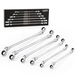 Orion Motor Tech 6-PIECE Ratcheting Wrench Set, Metric 8-19 Mm Flex Silver. Fixed Price $80.74.