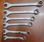 Fuller Tool Inc 6PC Metric Combination Wrench Set 15MM-7MM Vintage Japan. Fixed Price $18.75.