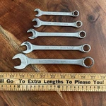 Vintage Thorsen Combination Wrench Set 3/4" To 3/8" Made The Usa 12 Point. Fixed Price $31.19.