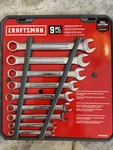 Craftsman 9 Pcs. Metric Combination Wrench Set - CMMT82328. Fixed Price $39.99.