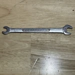 Craftsman Usa 1/4" X 5/16" Double Open-end Wrench -VV-44571. Fixed Price $8.99.