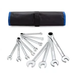 Sorako 12 Piece Ratcheting Wrench Set, Sae 1/4-13/16 Chrome Vanadium Steel Wr.... Fixed Price $60.04.