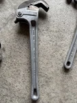 Ridgid 12698 18" Aluminum Pipe Wrench, Rapidgrip, Fast Free Shipping. Fixed Price $80.00.