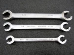 Vintage Britain 3PC Sae Flare Nut Line Wrench Set Made Usa. Fixed Price $29.95.