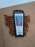 Jobsmart 10 Piece Combination Wrench Set Sae Orange Camo. Fixed Price $24.99.