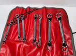 Snap-on 6 Point Piece Standard Box End Wrench Set C-74D. Fixed Price $225.00.
