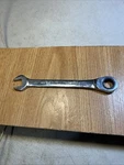 Craftsman - 1/2" Ratcheting Combo WRENCH,12PT CMMT42563 Ratchets Great. Fixed Price $10.80.