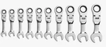 Gearwrench 10 Pc. 12 Pt. Stubby Flex Head Ratcheting Combination Solid Black. Fixed Price $207.58.