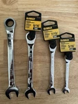 4 New Dewalt Ratcheting Wrenches. Fixed Price $28.50.
