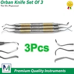 Dental Periodontal Orban Allen Kirkland Gingivectomy Set Of 3. Fixed Price $16.97.