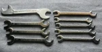9 Pieces Vintage Blackhawk Tools Open-end Ignition Wrenches Look Unused Nice. Fixed Price $25.00.