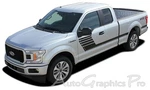2015-2020 Ford F-150 Speedway Side Stripes 3M Body Vinyl Graphics Kit. Fixed Price $180.00.