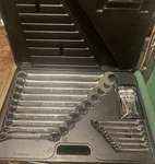 Vintage Craftsman Tools Usa 26 Piece Sae Combination Wrench Set Case 44127LOOK. Fixed Price $199.99.