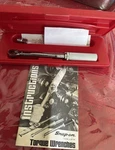 Snap-on QJR-217B 1/4" Click Torque Wrench Ratcheting W/ Case & Accessories. Fixed Price $235.00.