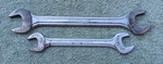 Snap-on Sister Blue Point S-1820 & S-2526 Open End Wrenchs 9/16" X 5/8" 25/32. Fixed Price $15.76.