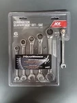 Ace Combination Gearwrench Set Sae Premium Life Time Warranty. Fixed Price $24.99.