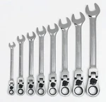 8PC Sae Reversible Ratcheting Combo Flex Head 12PT Wrench Set 5/16-3/4"WILLIAMS. Fixed Price $154.74.