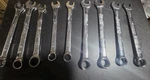 9 Husky 12-POINT Full Polish Combination Wrench Lot Of. Fixed Price $67.91.