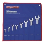 Open End Wrench Set Sae Alloy Steel 8PC 15 Degree Pro Tool Sizes 1/4 Inch. Fixed Price $63.26.