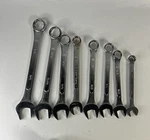Craftsman Snap-on Mix Combination & Dbl Box End Wrenches 12-POINT Lot Of 8. Fixed Price $21.35.