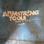 Armstrong 29-370 Sae Box Wrench Set 8PC Steel Made Usa Non-ratcheting. Fixed Price $55.00.