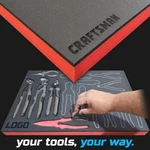 Craftsman Shadow Foam Tray Insert Storage Organizer Toolbox Kit Set. Fixed Price $63.64.