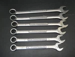 Craftsman 6PC Sae Combination Wrench Set 7/8" To 1/4" V 12PT. Fixed Price $100.00.